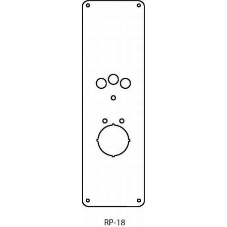 Don-Jo 5" x 14" Remodeler Plate RP18630